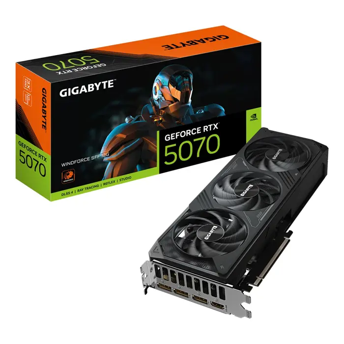 Karta graficzna Gigabyte GeForce RTX 5070 WINDFORCE 12GB