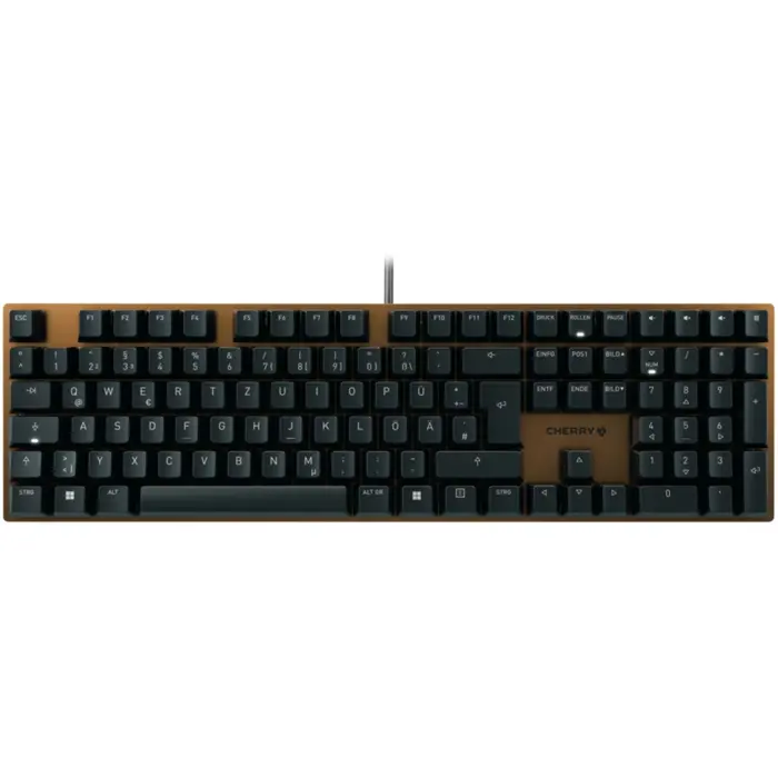 KC 200 MX (black/bronze, DE layout, Cherry MX2A Silent Red)
