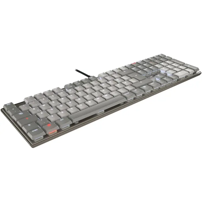KC 500 MX LP (gray, DE layout, Cherry MX Low Profile 2.0 Ivory)