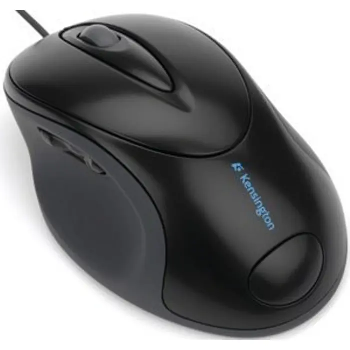 Kensington Pro Fit Full-size wired mouse (black)