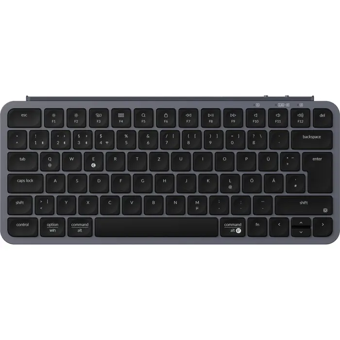 Keychron B1 Pro (gray/black, DE layout, scissor mechanism)