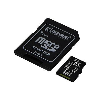 Kingston microSDXC, Select plus, Class10, 64GB