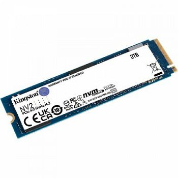 Kingston 2TB NV2 M.2 2280 PCIe 4.0 NVMe SSD, up to 3500/2800MB/s, SNV2S/2000G