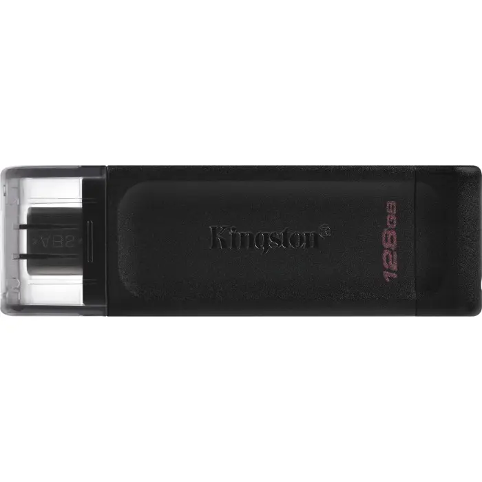 Kingston DataTraveler 70 128 GB, USB stick (black, USB-A 3.2 (5 Gbit / s))
