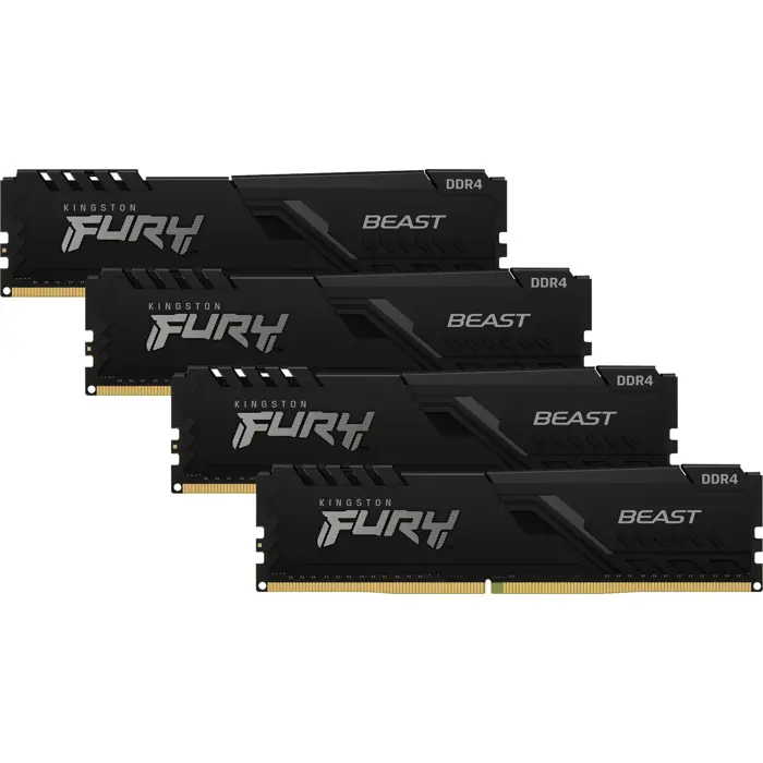 Kingston DDR4 - 128GB - 3200 - CL - 16 Beast Quad Kit