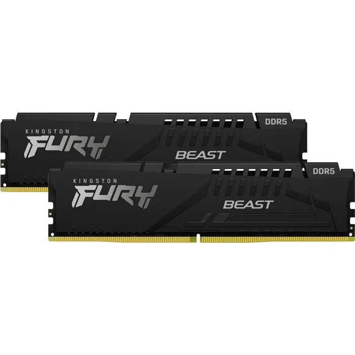 Kingston DDR5 - 16GB - 5200 - CL - 40 - Dual-Kit - DIMM, Beast, black