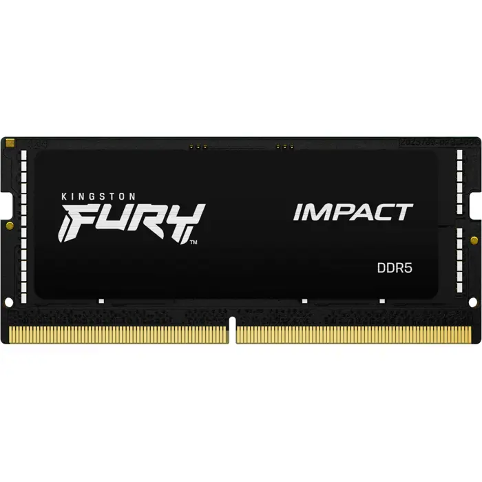 Kingston DDR5 - 16GB -6000 - CL - 38, single (black, KF560S38IB-16, Impact, INTEL XMP)