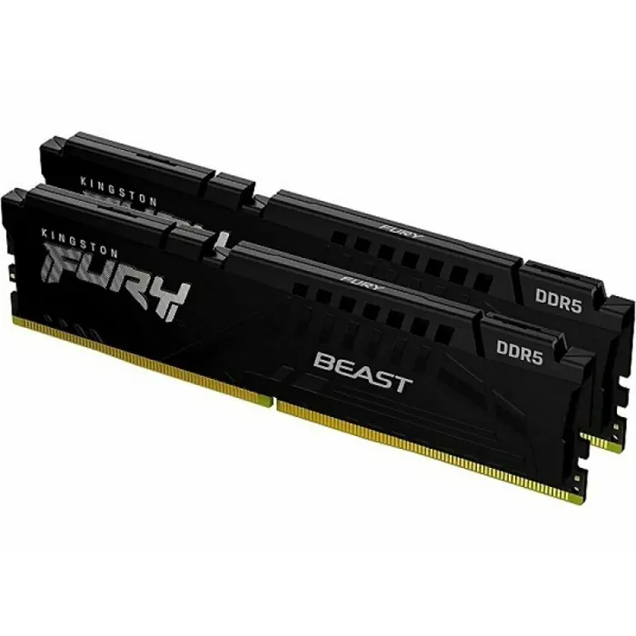 Kingston DDR5 32GB 6000 MHz, 2x16 FURY BEAST BLACK