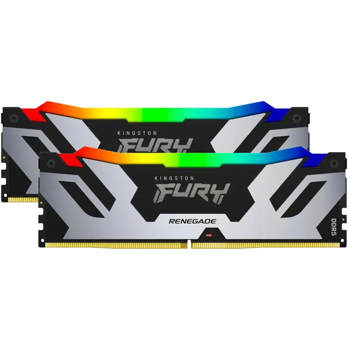Kingston DDR5 32GB 6400 - CL - 32 - Dual-Kit - Renegade - KF564C32RSAK2-32, fury renegade RGB