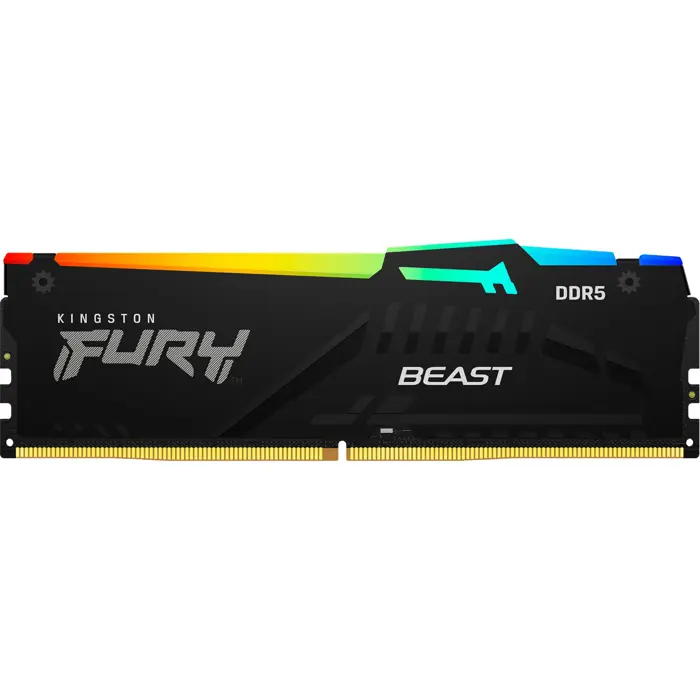 Kingston DDR5 Fury Beast - 16GB - 5200 - CL - 40 - Single-Kit, black