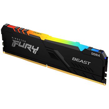 Kingston Fury Beast RGB, DDR4-3600, CL18 - 16 GB KF436C18BBA/16