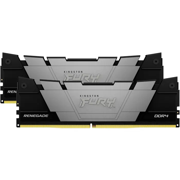 Kingston FURY DDR4 - 32GB - 4000 - CL - 19 (2x 16 GB) dual kit, RAM (black, KF440C19RB12K2/32, Renegade, INTEL XMP)