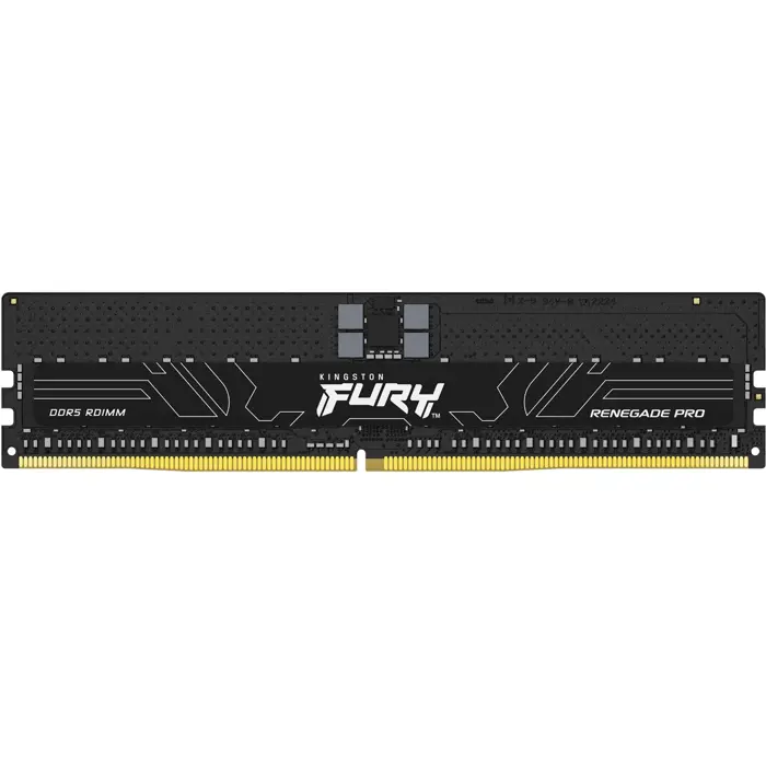 Kingston FURY DDR5 - 16GB - 6000 -CL - 32 , Single RAM (black, KF560R32RB-16, Renegade PRO, INTEL XMP)