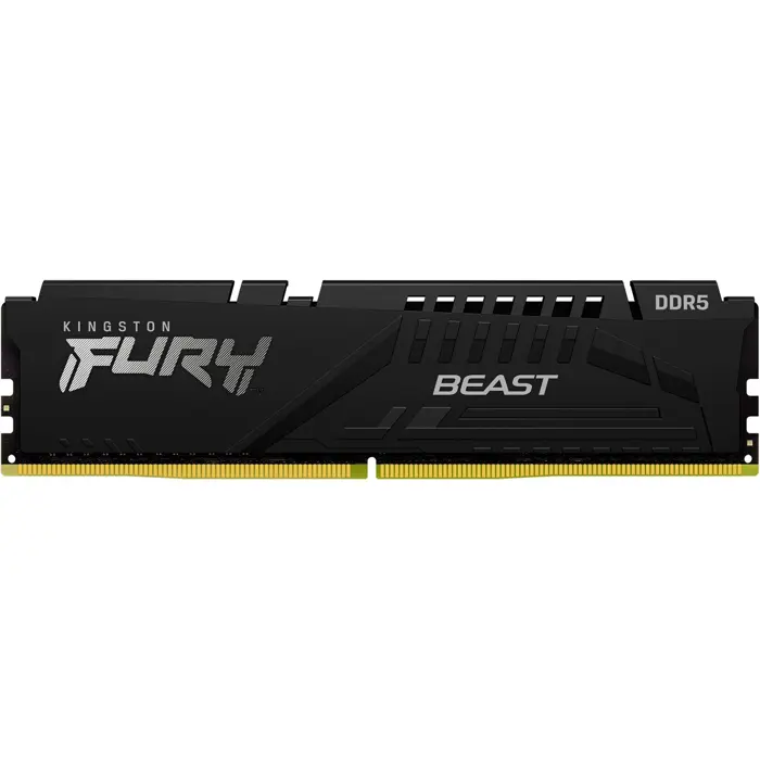 Kingston FURY DDR5 - 16GB - 6000 - CL - 36, single RAM (black, KF560C36BBE2-16, FURY Beast, INTEL XMP, AMD EXPO)