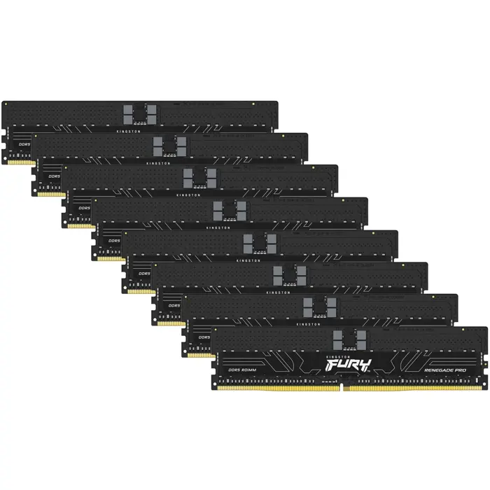Kingston FURY DDR5 - 256GB - 6000 - CL - 32 (8x 32 GB) Octa-Kit, RAM (black, KF560R32RBK8-256, Renegade Pro, INTEL XMP)