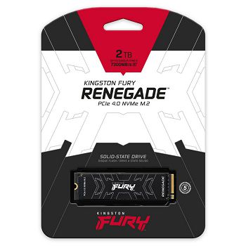 Kingston Fury Renegade NVMe-SSD, PCIe 4.0, M.2 Typ 2280 - 2 TB SFYRD/2000G