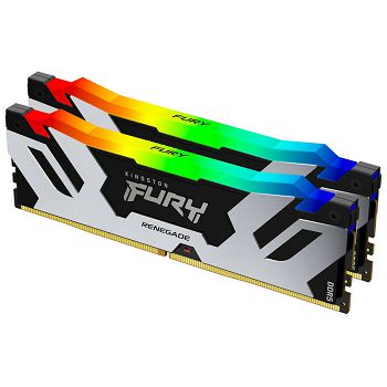 Kingston Fury Renegade RGB, DDR5-7200, CL38, XMP 3.0 - 32 GB Dual-Kit KF572C38RSAK2-32