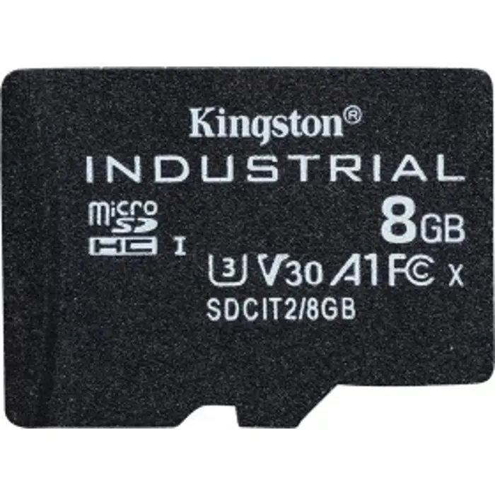 Kingston microSD 8GB 20/90 Industrial SP SDHC