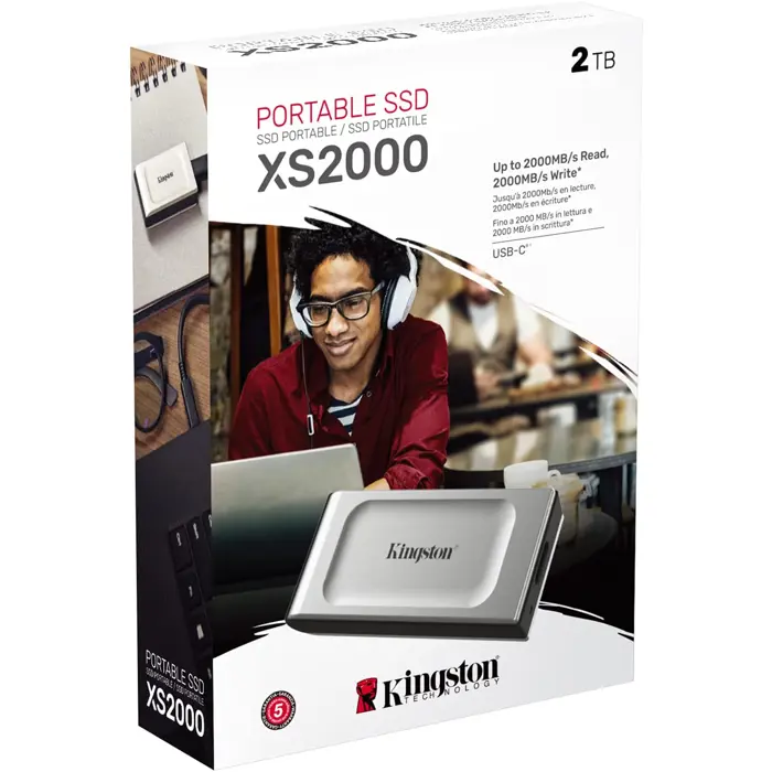 Kingston SSD 2000GB 2.0 / 2.0 XS2000 U3.2