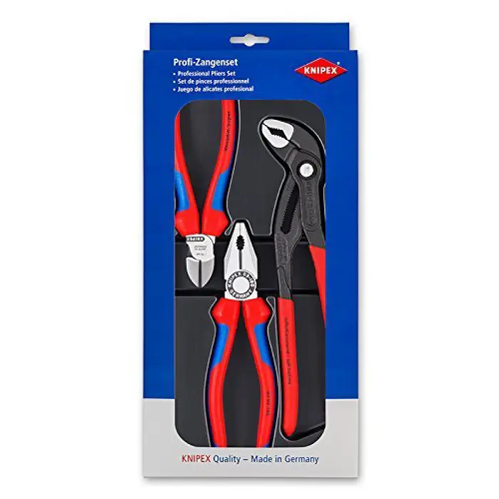 Knipex 00 20 09 V01 pliers set - 3-pieces