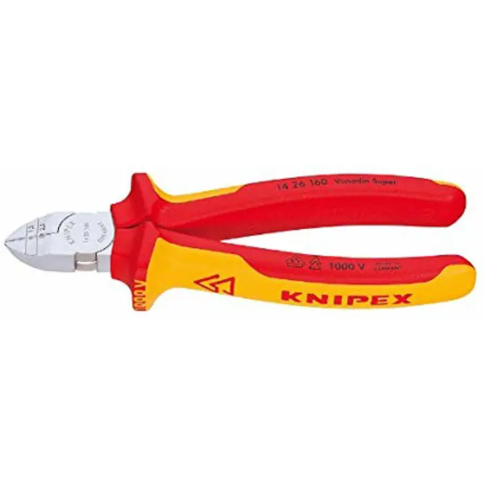 Knipex 14 26 16 Stripping side cutters - VDE approved - 160 mm