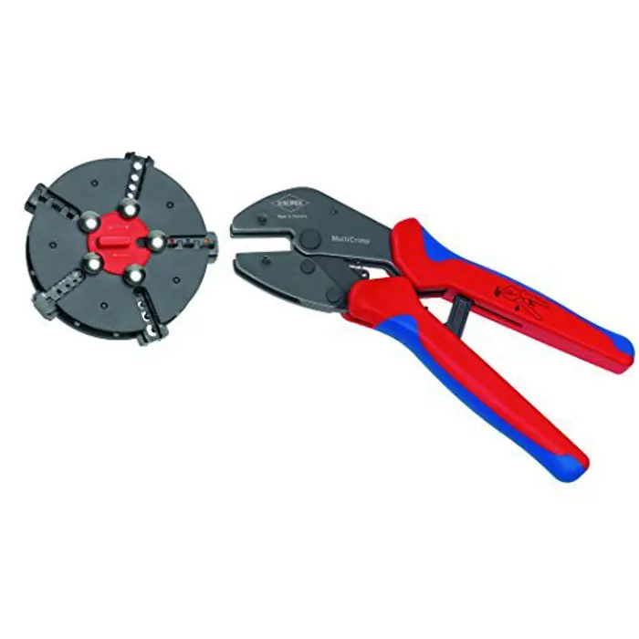 Knipex 97 33 02 crimping tool with changer magazine