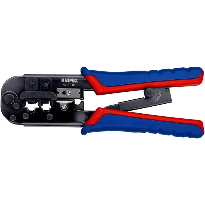 Knipex crimping pliers 975110 SB - for Western plugs