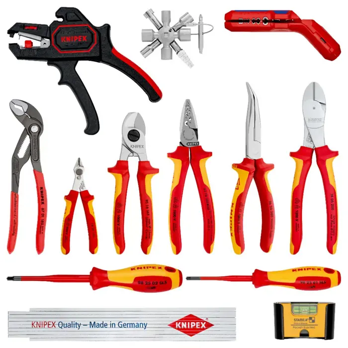 Knipex expansion set Electric II, 14 pieces
