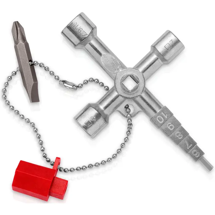 KNIPEX Profi-Key 00 11 04, socket wrench (for common locking systems)