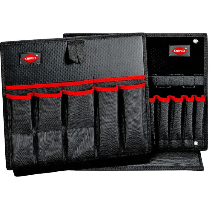 KNIPEX tool card for L-BOXX 00 21 19 LB WK, bag black/red, empty