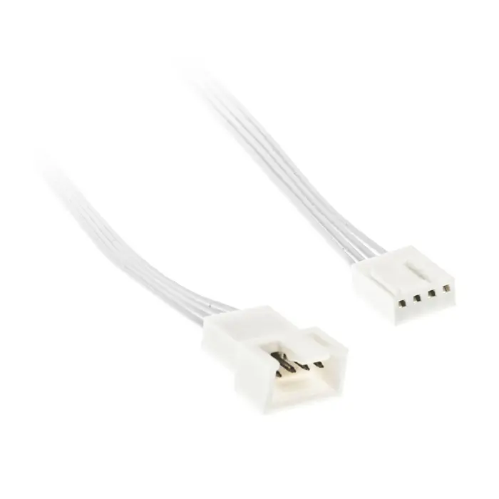 Kolink 4-Pin PWM Verlängerung - 60cm, weiß-PGW-AC-KOL-163