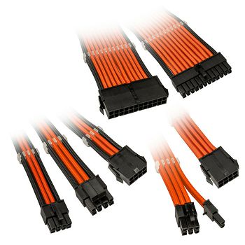 Kolink Core Adept Braided komplet produžnih kablova - narančasti COREADEPT-EK-ORN
