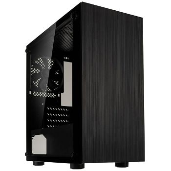 Kolink Stronghold M Micro-ATX case, tempered glass - black STRONGHOLD M