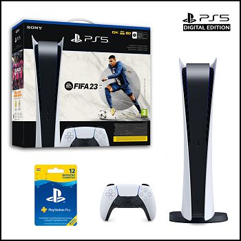 Konzola Playstation 5 Digital, Fifa 23 + PS Plus 365