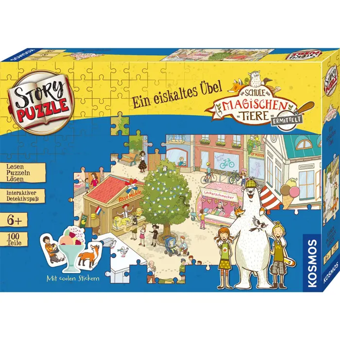 KOSMOS Story Puzzle - The School of Magical Animals Investigates - An Ice-Cold Evil