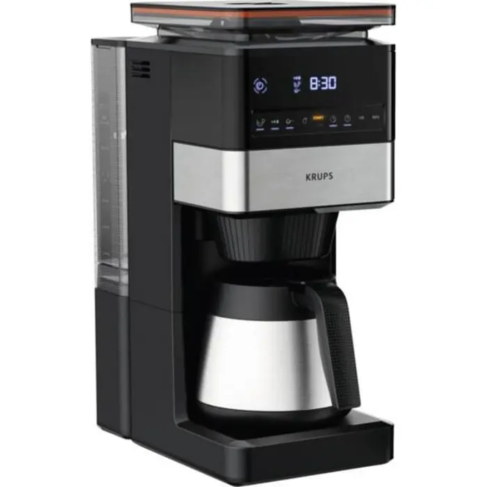 Krups Grind Aroma XL KT8428 with grinder (black/stainless steel, thermal jug)