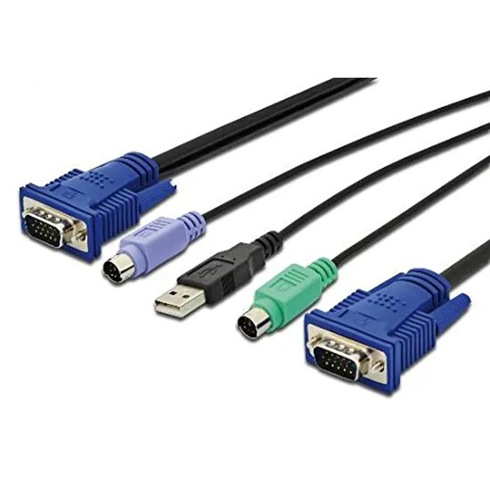 KVM Cable PS/2 f Digitus KVM Konsolan 3m