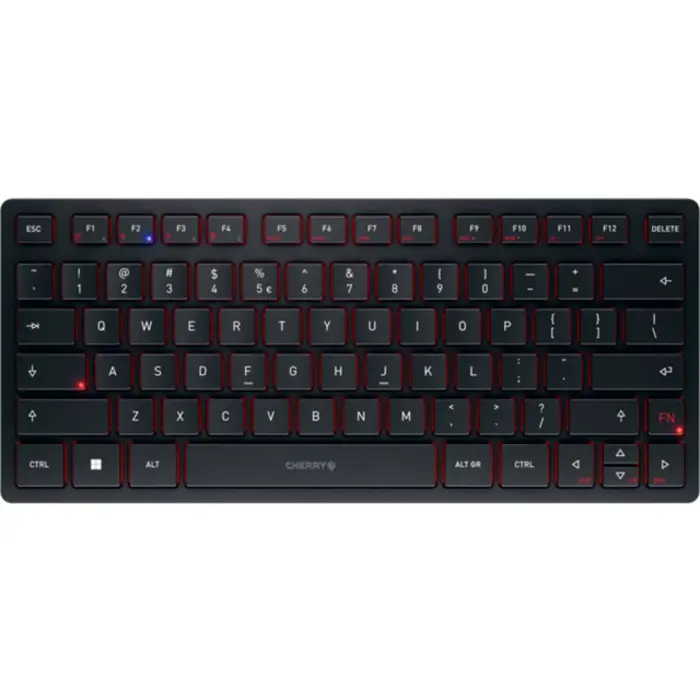 KW 9200 MINI (black, EU layout (QWERTY), Cherry SX scissor technology)
