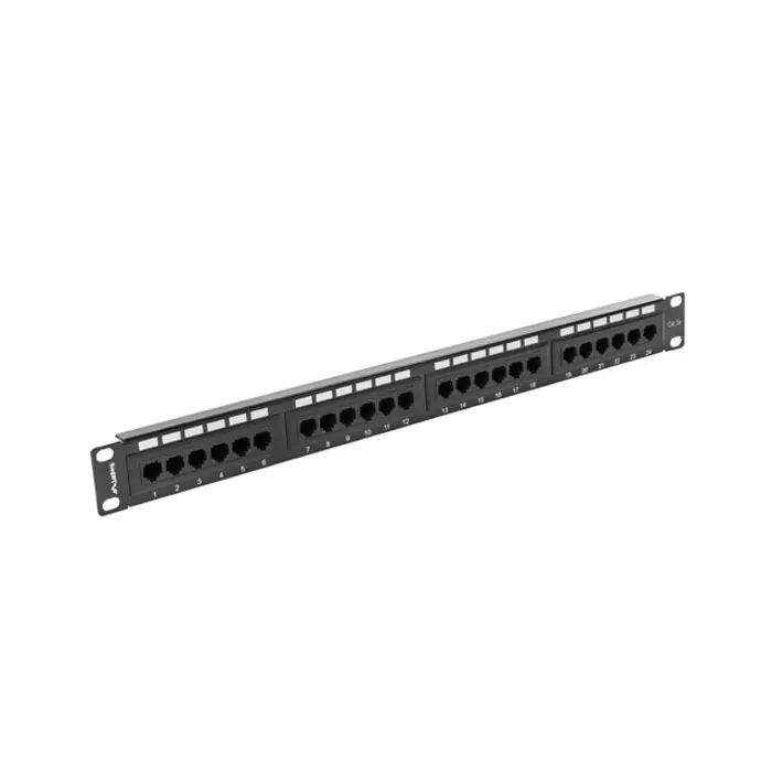 lanberg-patch-panel-24-port-1u-cat5e-utp-black-ppu5-1024-b-60312-szalaepan0012.webp