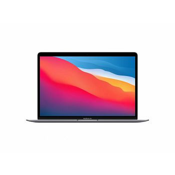 Laptop APPLE MacBook Air 13.3", M1 8 Core CPU/7 Core GPU/8GB/256GB, Space Grey, CRO KB (mgn63cr/a)