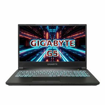 Laptop GIGABYTE G5 GD / Core i5 11400H, 16GB, SSD 512GB, GeForce RTX 3050 4GB, 75W 15.6" FHD IPS 144Hz, FreeDOS, crni