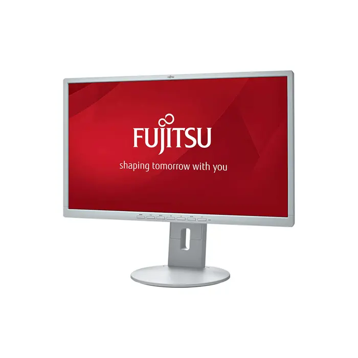 LCD Fujitsu 23.8" B24-8 TE Pro; white;1920x1080, 1000:1, 250 cd/m2, VGA, DVI, DisplayPort, USB Hub, Speakers, AG - Premium Obnovljeno