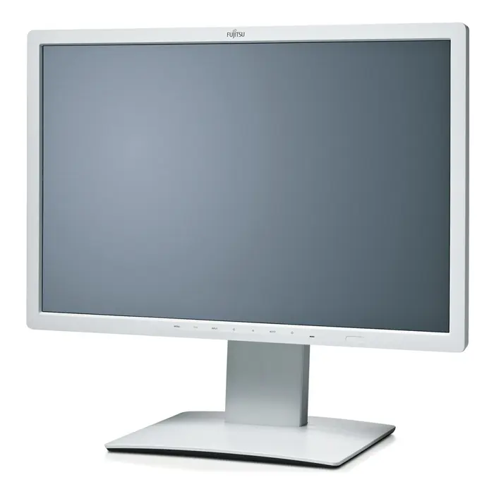 LCD Fujitsu 24" B24W-7; white;1920x1200, 1000:1, 300 cd/m2, VGA, DVI, DP, USB Hub, Speakers, AG, yellowed plastic - Premium Obnovljeno