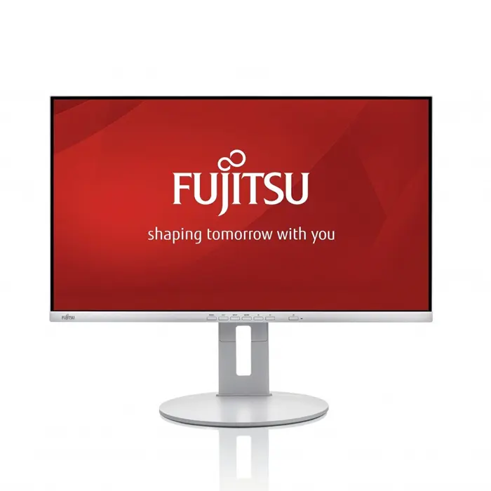 LCD Fujitsu 27" B27-9TF; white;1920x1080, 1000:1, 250 cd/m2, VGA, HDMI, DisplayPort, USB Hub, Speakers, AG - Premium Obnovljeno
