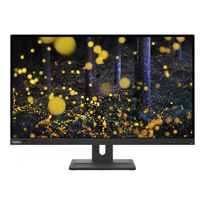 LCD Lenovo ThinkVision 27" E27q-20; black;2560x1440, 1000:1, 350 cd/m2, HDMI, DisplayPort, Speakers, AG - Premium Obnovljeno