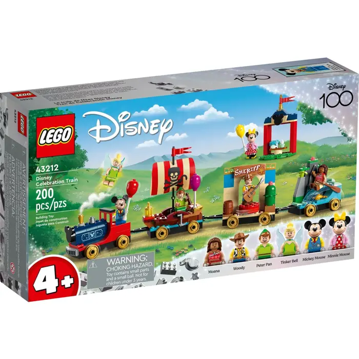 LEGO DISNEY 43212 DISNEY CELEBRATION TRAIN