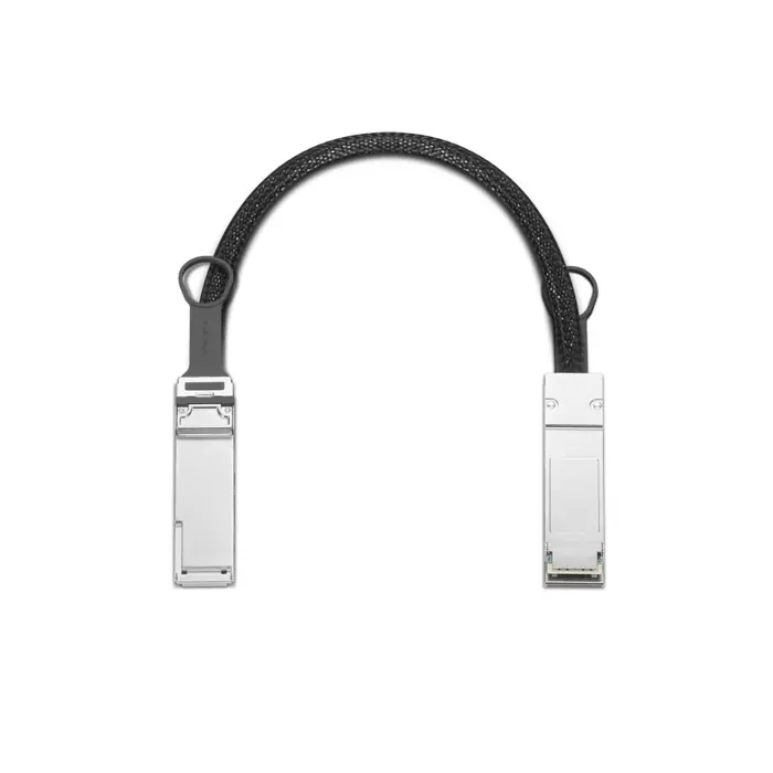 Lenovo 4X91U42988 InfiniBand/fibre optic cable 0.4 m QSFP Black