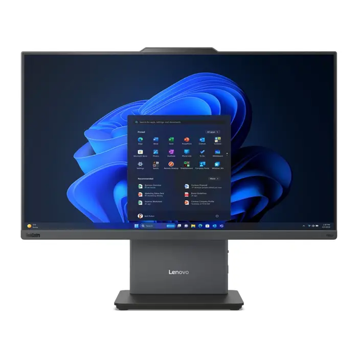 Lenovo AIO ThinkCentre neo 50a G5 Core 5 210H 23.8"FHD IPS 250nits AG 16GB DDR5 5200 SSD512 Integrated Intel Graphics Cam 5.0MP W11Pro Luna Grey 3Y OnSite