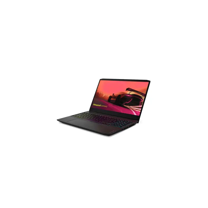 Lenovo IdeaPad Gaming 3 Laptop 39.6 cm (15.6") Full HD AMD Ryzen™ 5 5500H 16 GB DDR4-SDRAM 512 GB SSD NVIDIA GeForce RTX 2050 Wi-Fi 5 (802.11ac) Windows 11 Home Black