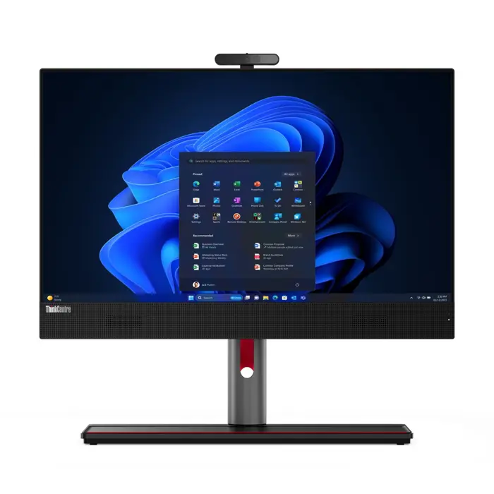 Lenovo ThinkCentre M90a Gen 5 Intel® Core™ i7 i7-14700 60.5 cm (23.8") 1920 x 1080 pixels Touchscreen All-in-One PC 16 GB DDR5-SDRAM 1 TB SSD Windows 11 Pro Wi-Fi 6E (802.11ax) Black